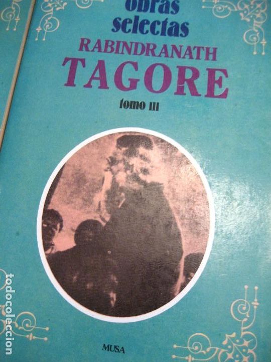 Libros de segunda mano: OBRAS SELECTAS RABINDRANATH TAGORE. 4 TOMOS - Foto 4