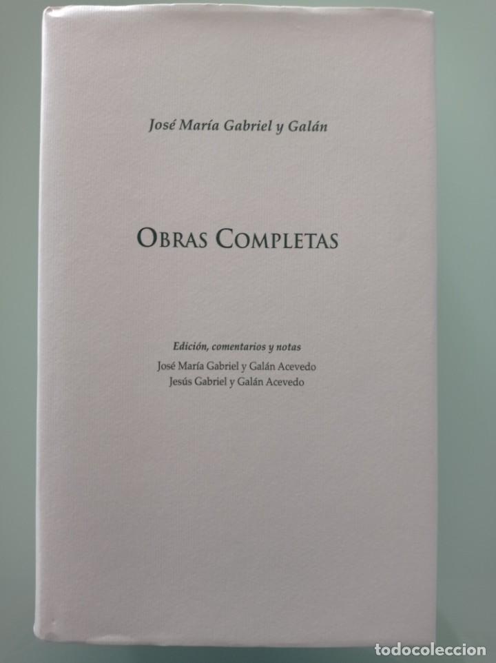 Libros de segunda mano: Obras completas Gabriel y Gal&aacute;n - Foto 1