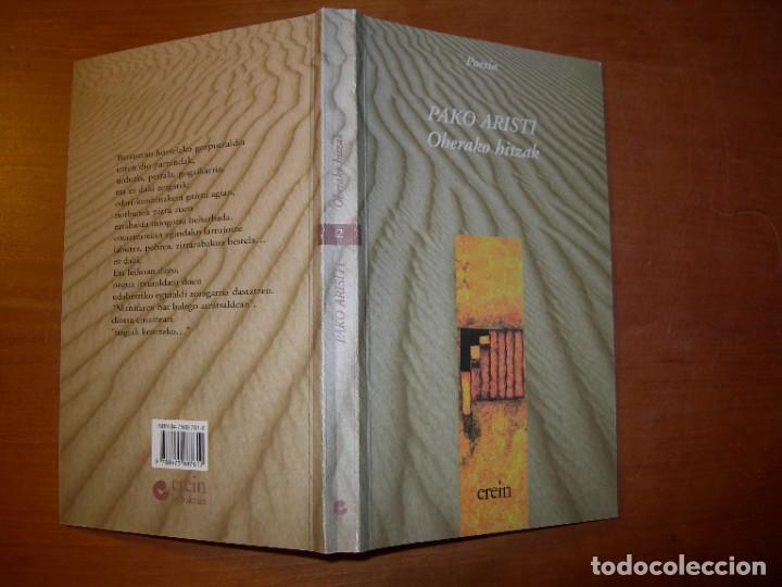 Libros de segunda mano: OHERAKO HITZAK / PAKO ARISTI - Foto 1