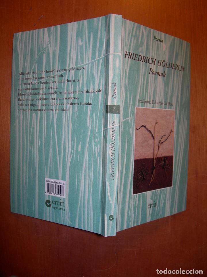 Libros de segunda mano: POEMAK / FRIEDRICH H&Ouml;LDERLIN - Foto 1