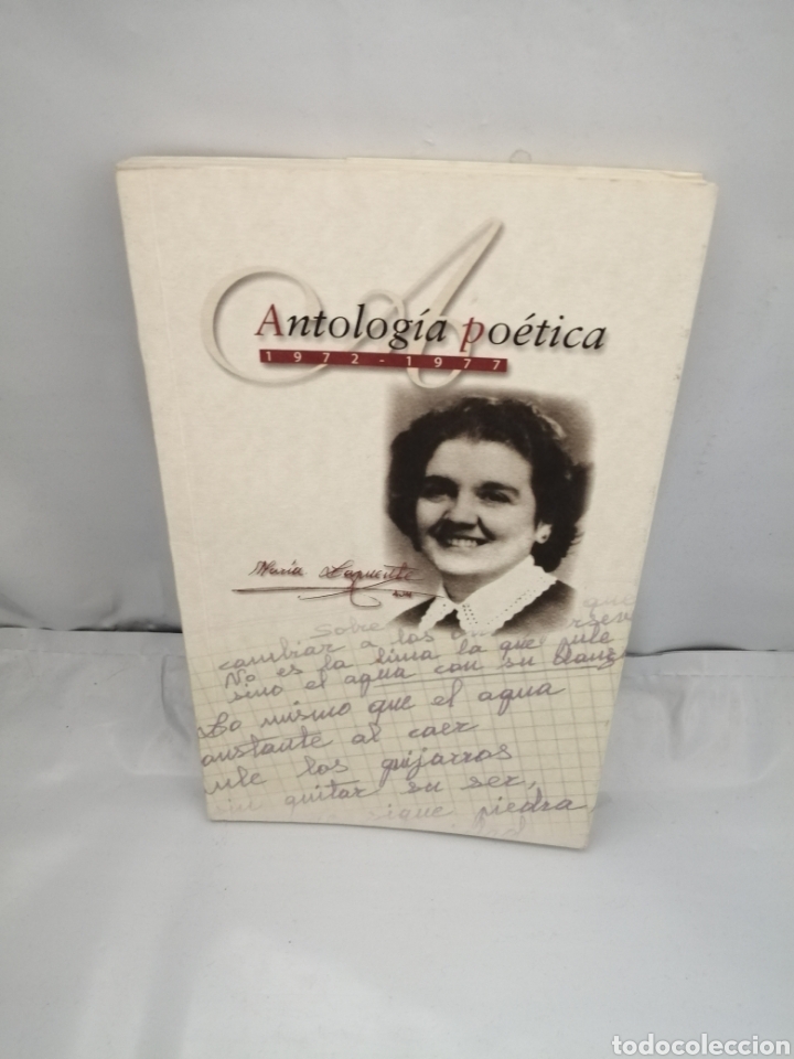 Libri di seconda mano: MAR&Iacute;A LAPUENTE: ANTOLOG&Iacute;A PO&Eacute;TICA (DEDICATORIA Y FIRMA AUT&Oacute;GRAFA DE AUTORA) PRIMERA EDICI&Oacute;N