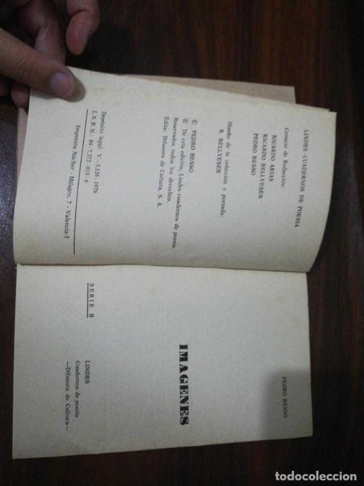 Libros de segunda mano: IM&Aacute;GENES - Pedro Bess&oacute;. 1976 - Foto 2