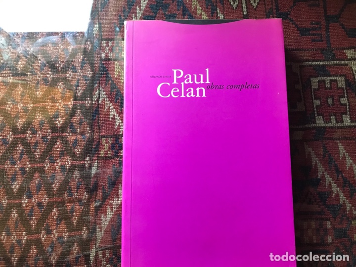 Libros de segunda mano: Paul Celan. Obras completas. . Como nuevo - Foto 1