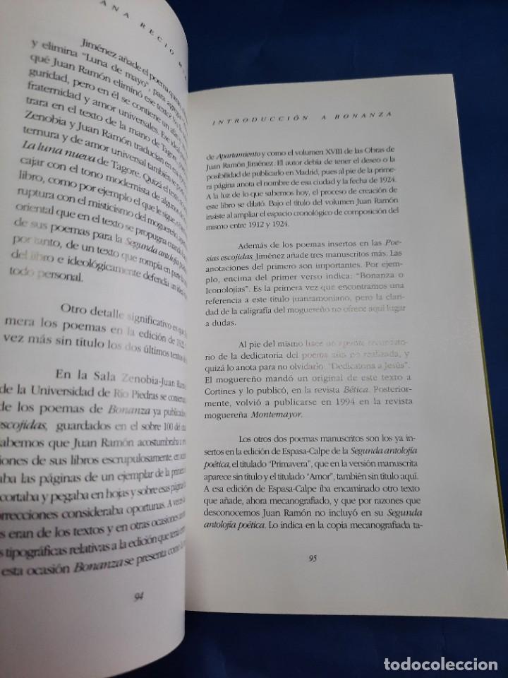 Libros de segunda mano: E2B1 BONANZA JUAN RAMON JIMENEZ - Foto 3