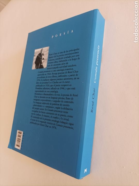Libros de segunda mano: Com&uacute;n presencia / Ren&eacute; Char. Edici&oacute;n biling&uuml;e - Foto 3