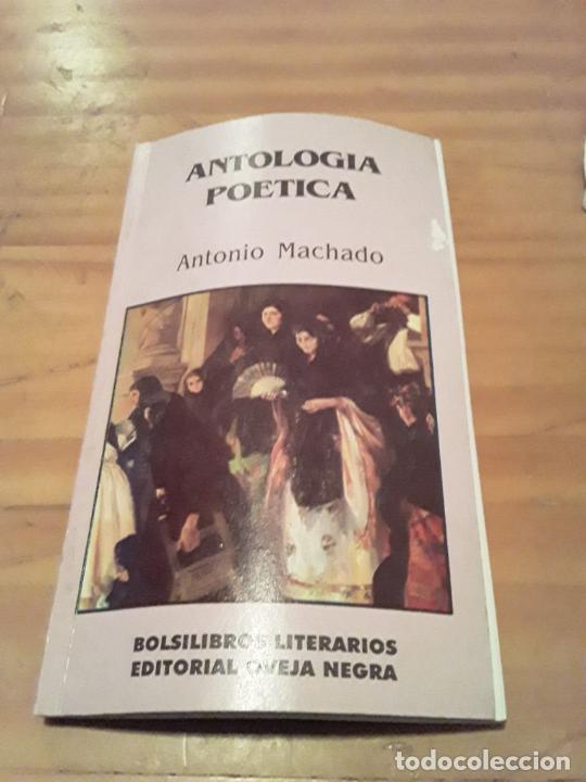 Libros de segunda mano: ANTOLOGIA POETICA.ANTONIO MACHADO.BOLSILIBROS.EDIT.OVEJA NEGRA.1996.