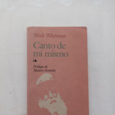 Libros de segunda mano: CANTO DE MI MISMO WHITMAN, WALT EDICION: EDAF 1991. Lote 294810803