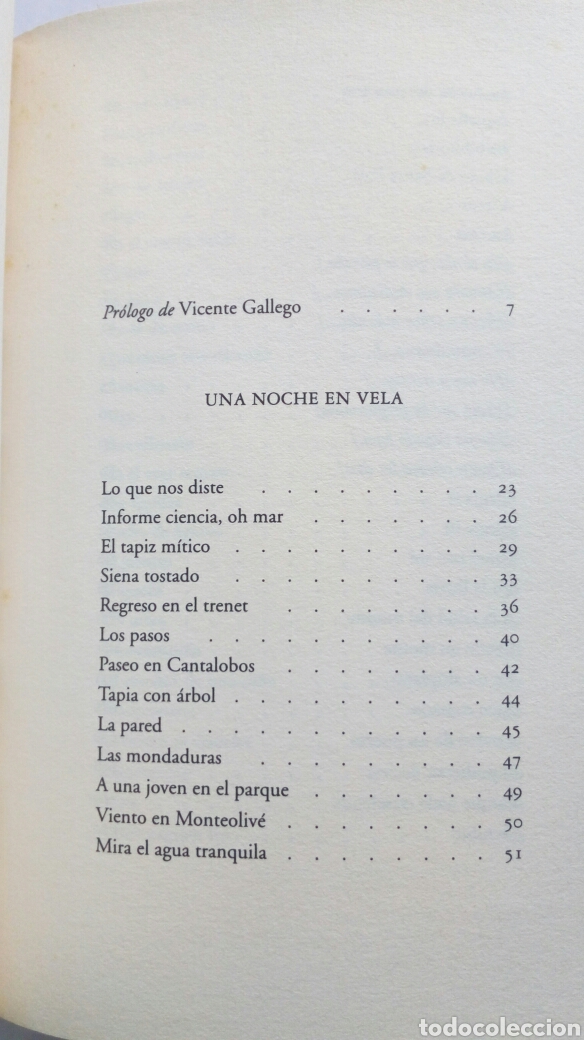 Libros de segunda mano: Una noche en vela. C&eacute;sar Sim&oacute;n. - Foto 4
