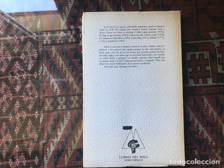 Libros de segunda mano: Com/posiciones. Juan Gelman. Ediciones del mall. 1986 - Foto 3