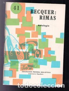 Libros de segunda mano: Rimas. Becquer - Foto 1