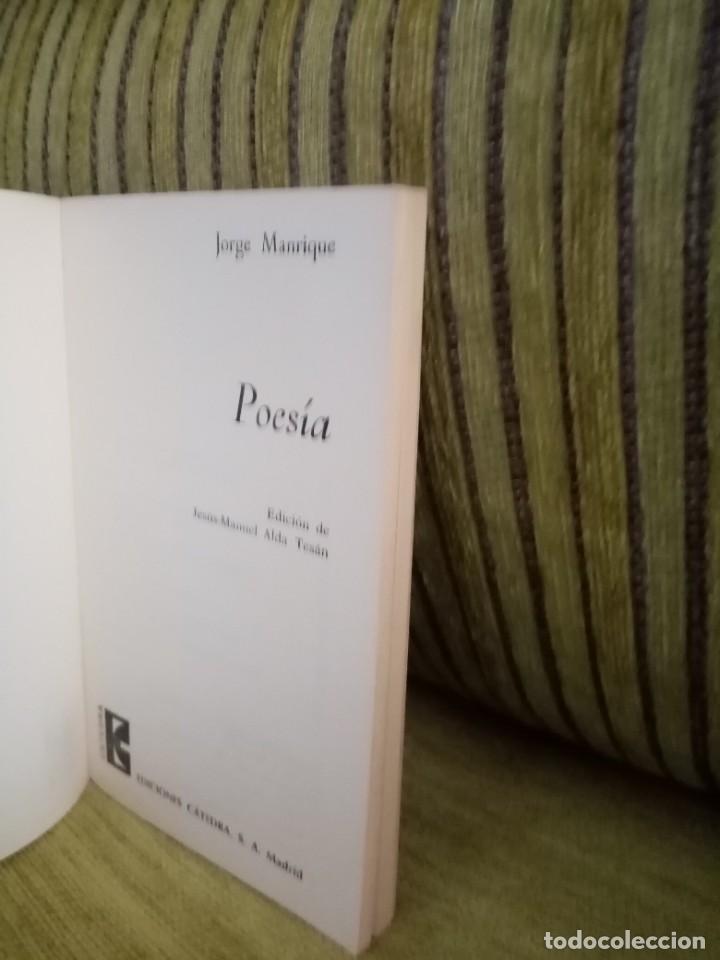 Libros de segunda mano: JORGE MANRIQUE POES&Iacute;A - Foto 4
