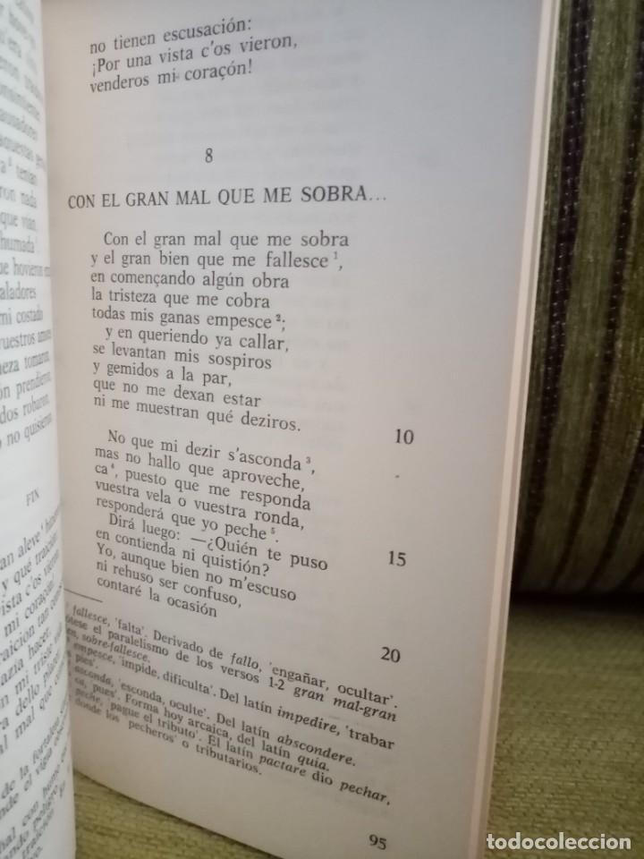 Libros de segunda mano: JORGE MANRIQUE POES&Iacute;A - Foto 7