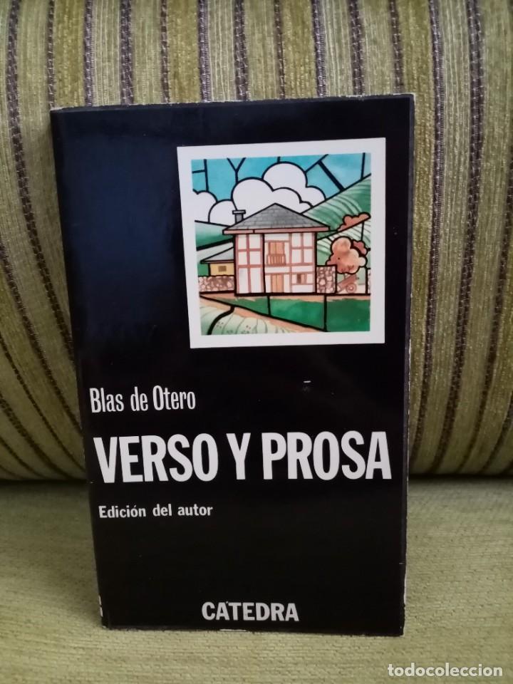 Libros de segunda mano: VERSO Y PROSA BLAS DE OTERO - Foto 1
