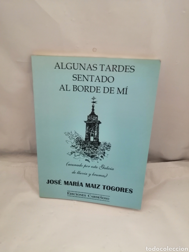 Second hand books: ALGUNAS TARDES SENTADO AL BORDE DE M&Iacute; (ACUNADO POR ESTA GALICIA DE LLUVIA Y BRUMAS) (FIRMA AUTOR)