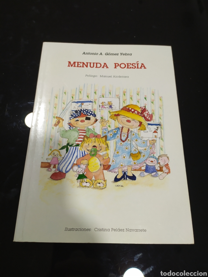 Libros de segunda mano: Menuda poes&iacute;a. Antonio A. G&oacute;mez Yebra - Foto 1