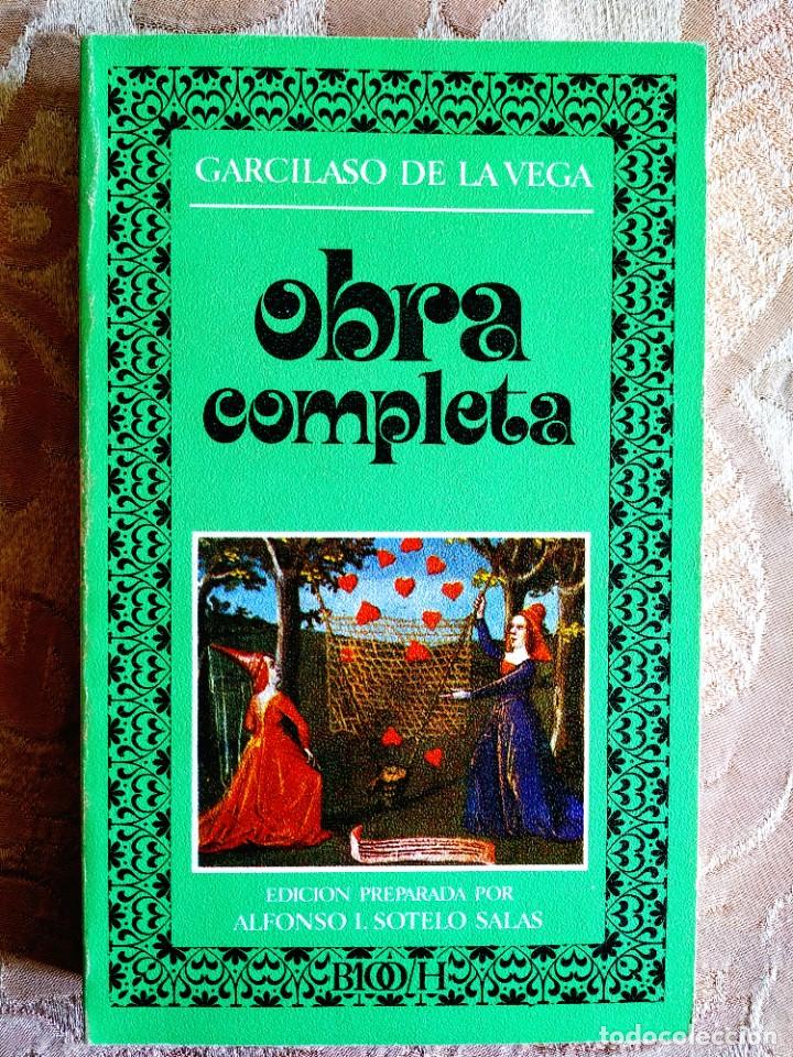 Libros de segunda mano: GARCILASO DE LA VEGA: OBRA COMPLETA - NUEVO - Foto 1