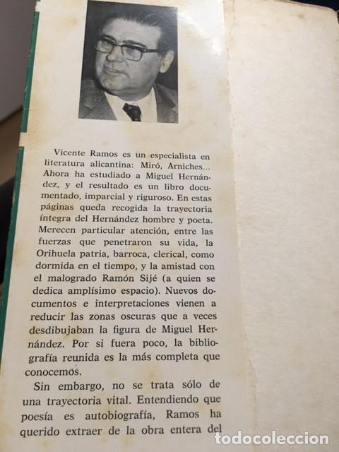 Libros de segunda mano: Miguel Hern&aacute;ndez -Vicente Ramos- - Foto 2