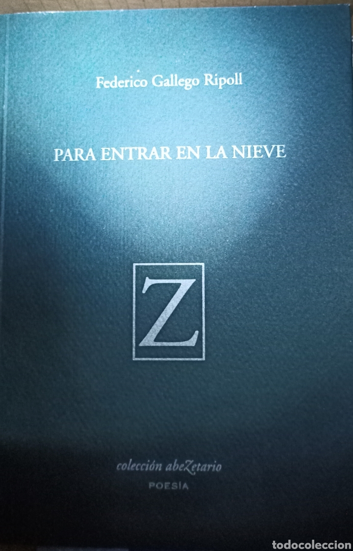 Libros de segunda mano: Federico Gallego Ripoll. Para entrar en la nieve.