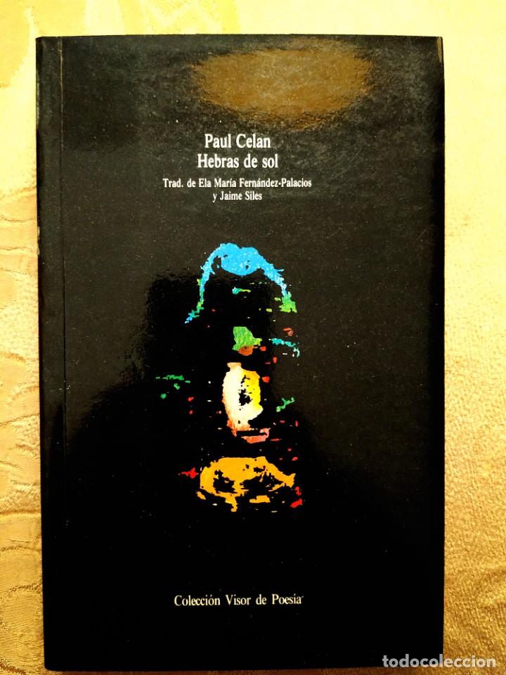 Libros de segunda mano: PAUL CELAN: HEBRAS DE SOL - NUEVO - Foto 1