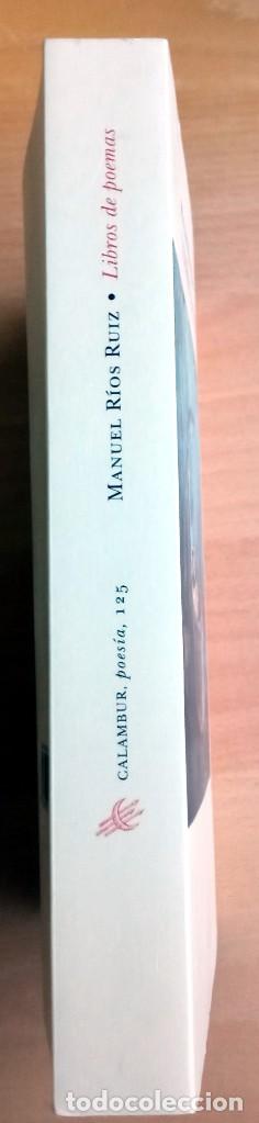Libros de segunda mano: Libros de poemas, de Manuel R&iacute;os Ruiz - Foto 2
