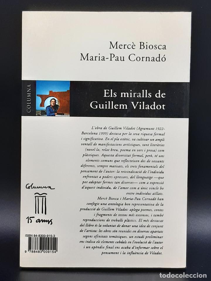 Libros de segunda mano: Els miralls de Guillem Viladot, 2000 - Foto 3