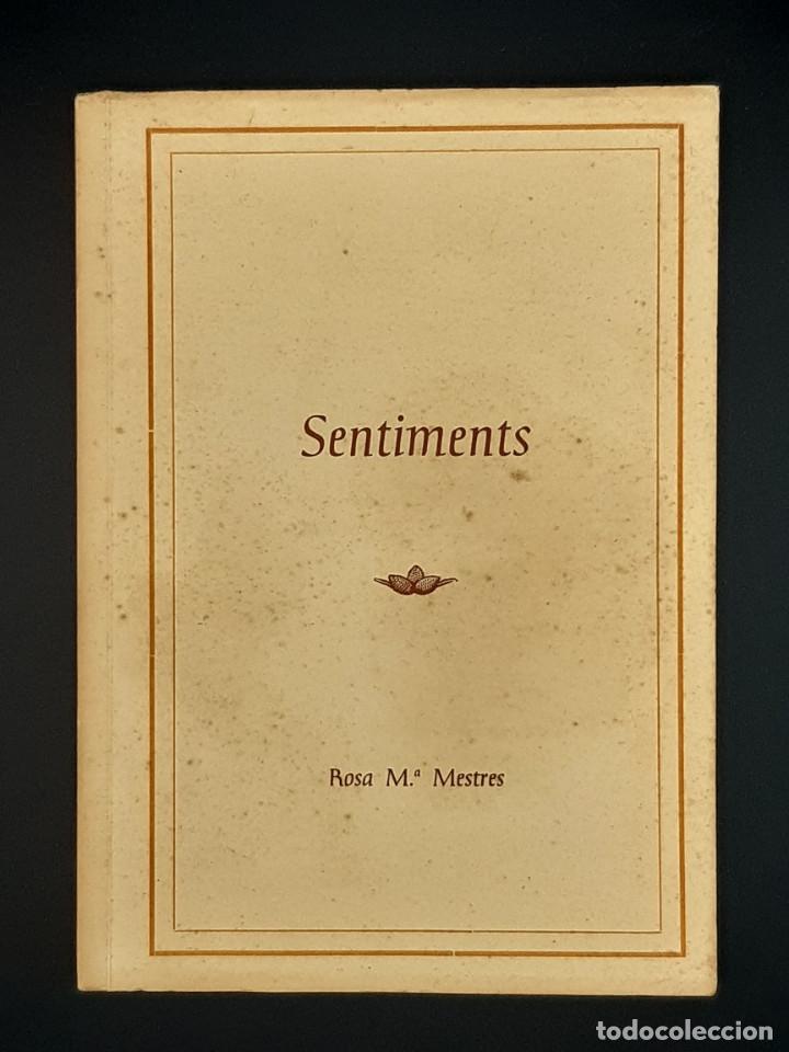 Libros de segunda mano: Sentiments, Rosa M&ordf; Mestres,