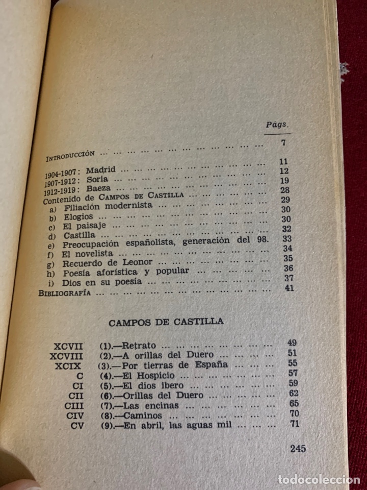 Libros de segunda mano: Campos de Castilla. Antonio Machado - Foto 5