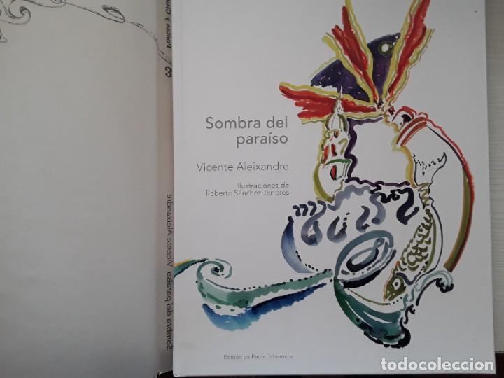 Libros de segunda mano: Sombra del paraíso. Vicente Aleixandre. Ilustraciones de Roberto Sánchez Terreros. - Foto 2 - 312346718