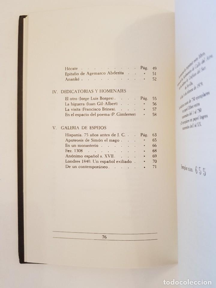 Libros de segunda mano: 1a ed., dedicada. Mitos. Abelardo Linares. - Foto 8