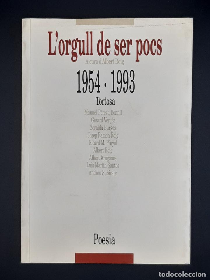 Libros de segunda mano: Lorgull de ser pocs - Albert Roig, 1993 - Foto 1