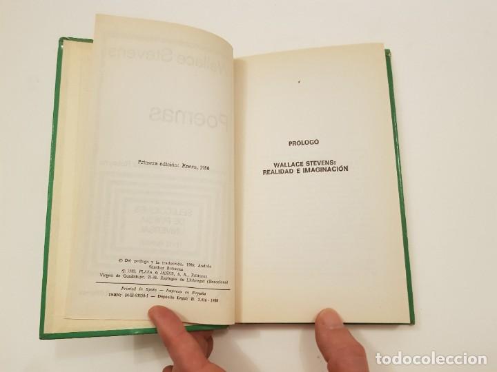Libros de segunda mano: Poemas. Wallace Stevens. - Foto 4
