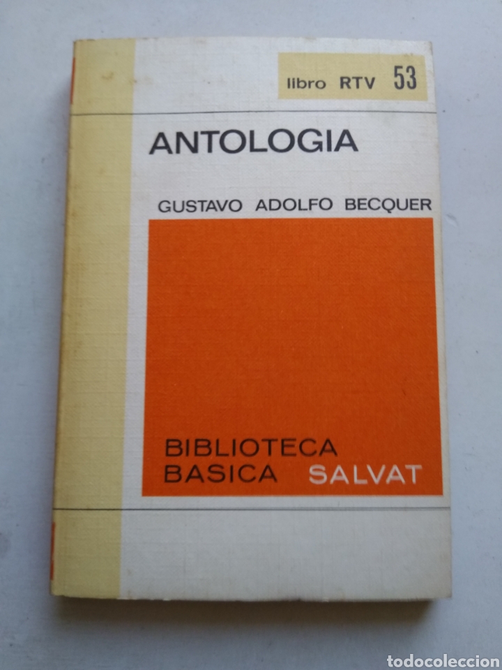 Libros de segunda mano: ANTOLOG&Iacute;A/GUSTAVO ADOLFO B&Eacute;CQUER - Foto 1