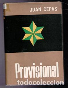 Libros de segunda mano: Provisional, Juan Cepas - Foto 1