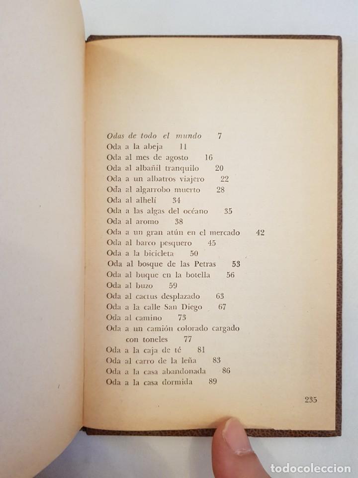 Libros de segunda mano: Tercer Libro de las Odas. Pablo Neruda. Losada, 1972 - Foto 6
