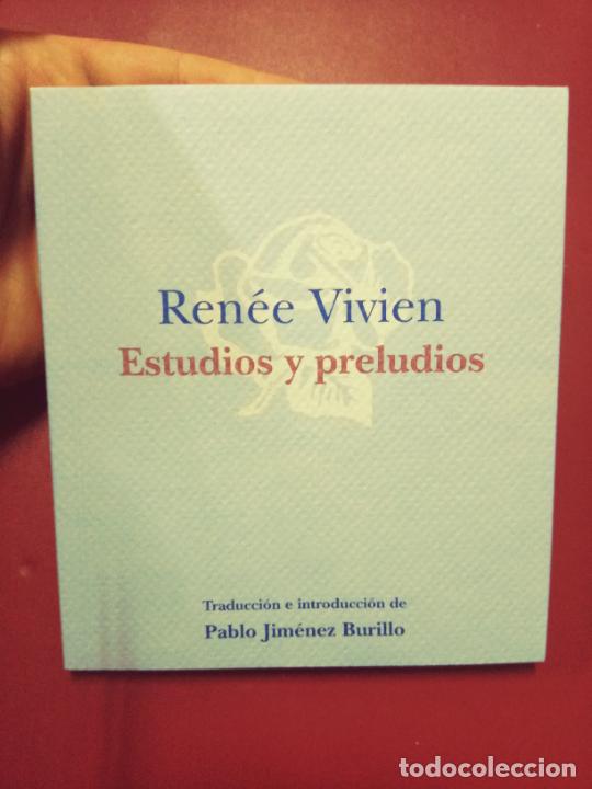 Libros de segunda mano: Ren&eacute;e Vivien: Estudios y preludios - Foto 1