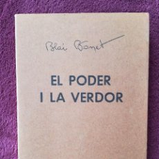 Libros de segunda mano: BLAI BONET - EL PODER I LA VERDOR - GUARET. Lote 315448203