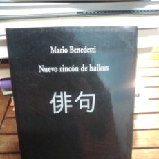 Libros de segunda mano: NUEVO RINCON DE HAIKUS MARIO BENEDETTI