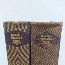 Libros de segunda mano: FRANCISCO VILLAESPESA - POESÍAS COMPLETAS AGUILAR 1954. 1° EDICIÓN. Lote 317336483