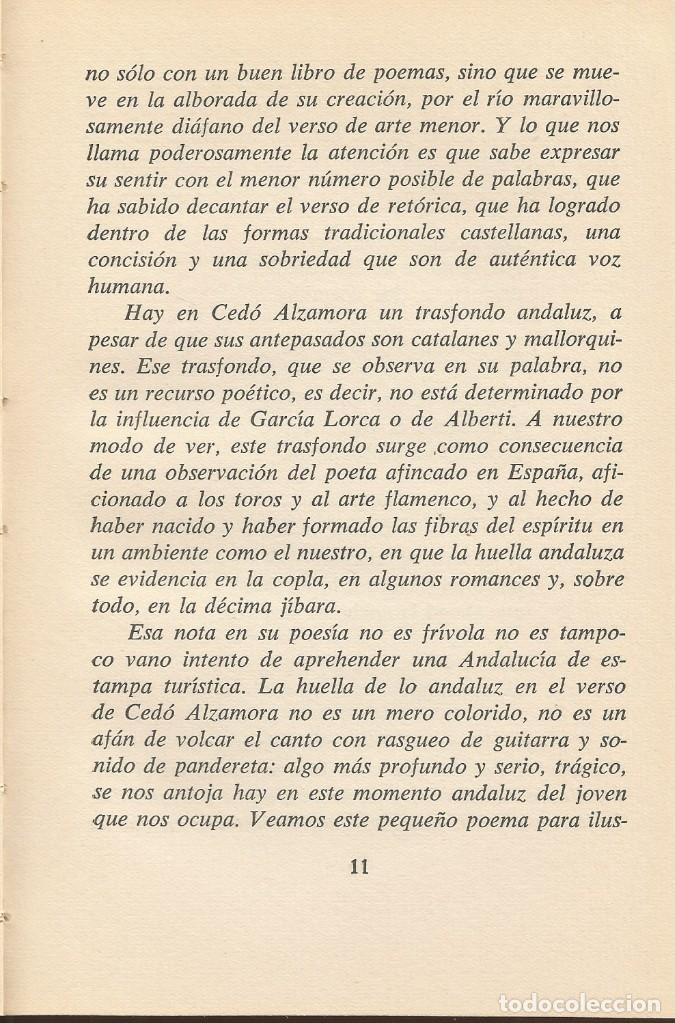 Libros de segunda mano: CANCIONES DE SOLEDAD-Federico Ced&oacute; - Foto 4