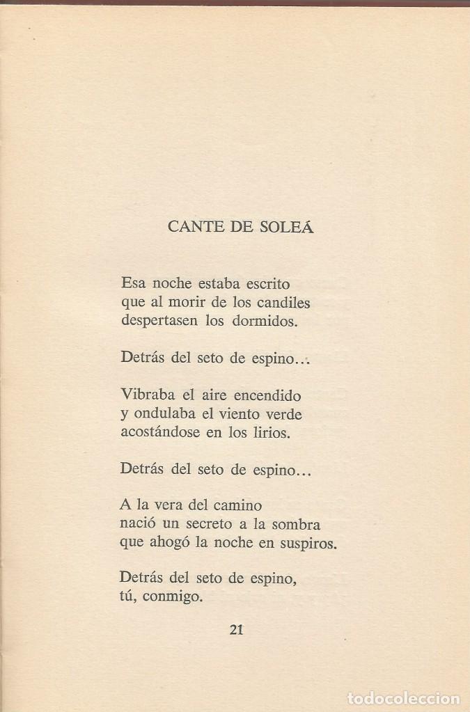 Libros de segunda mano: CANCIONES DE SOLEDAD-Federico Ced&oacute; - Foto 5