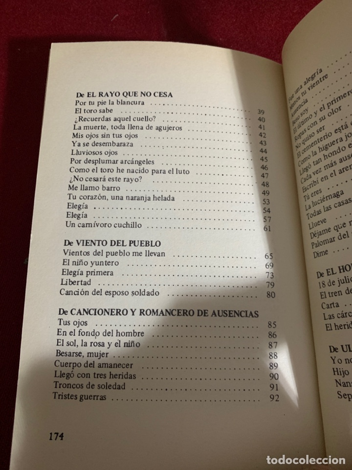 Libros de segunda mano: Poes&iacute;a. Miguel Hern&aacute;ndez. - Foto 6