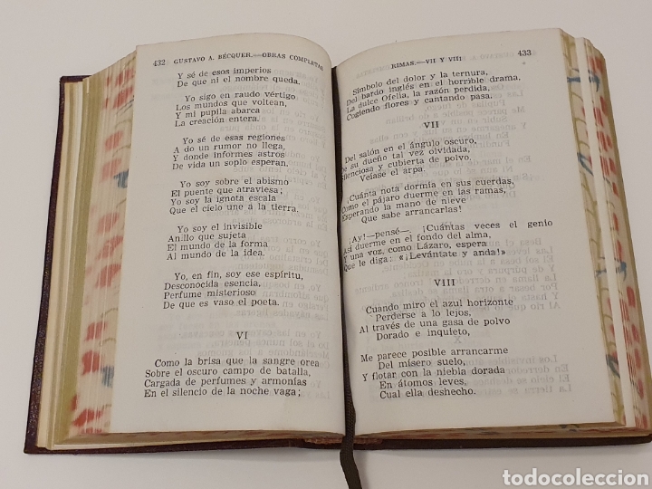 Libros de segunda mano: BEQUER - Obras competas - Foto 7