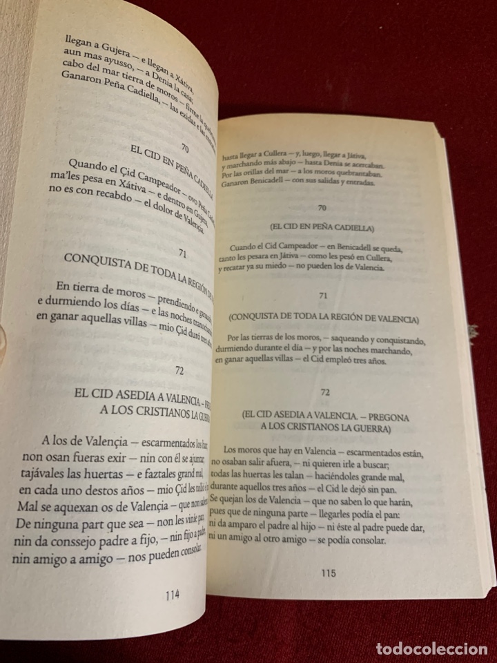 Libros de segunda mano: Poema de m&iacute;o Cid. An&oacute;nimo. - Foto 6