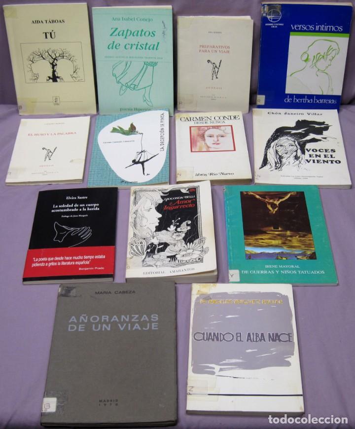 Second hand books: 25 Libros POESIA, POEMAS. POETAS MUJERES.