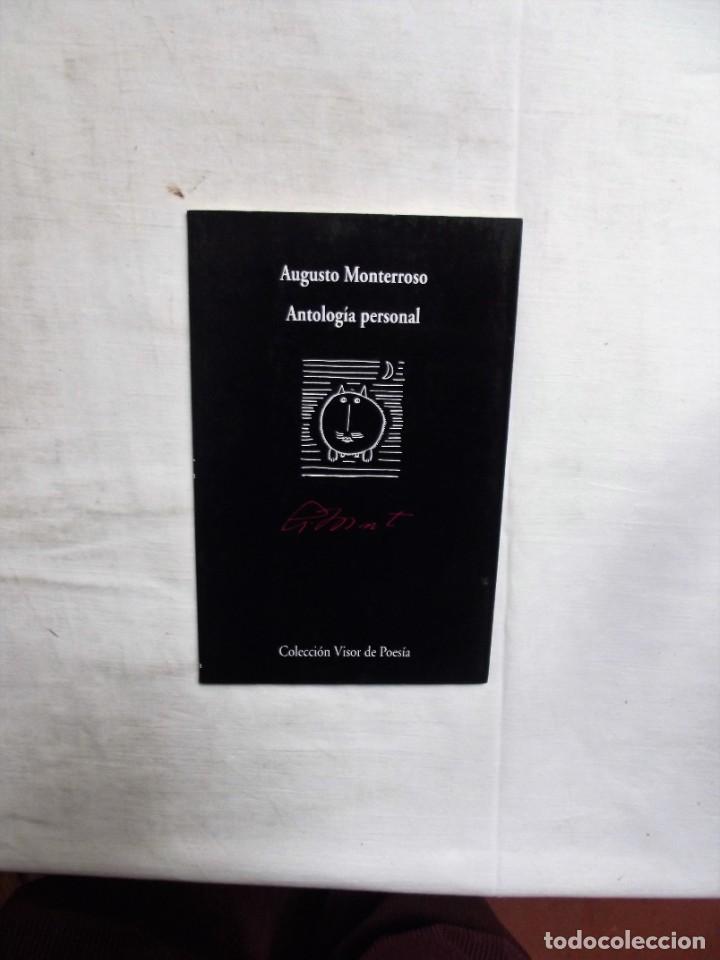 Libros de segunda mano: ANTOLOGIA PERSONAL DE AUGUSTO MONTERROSO - Foto 1