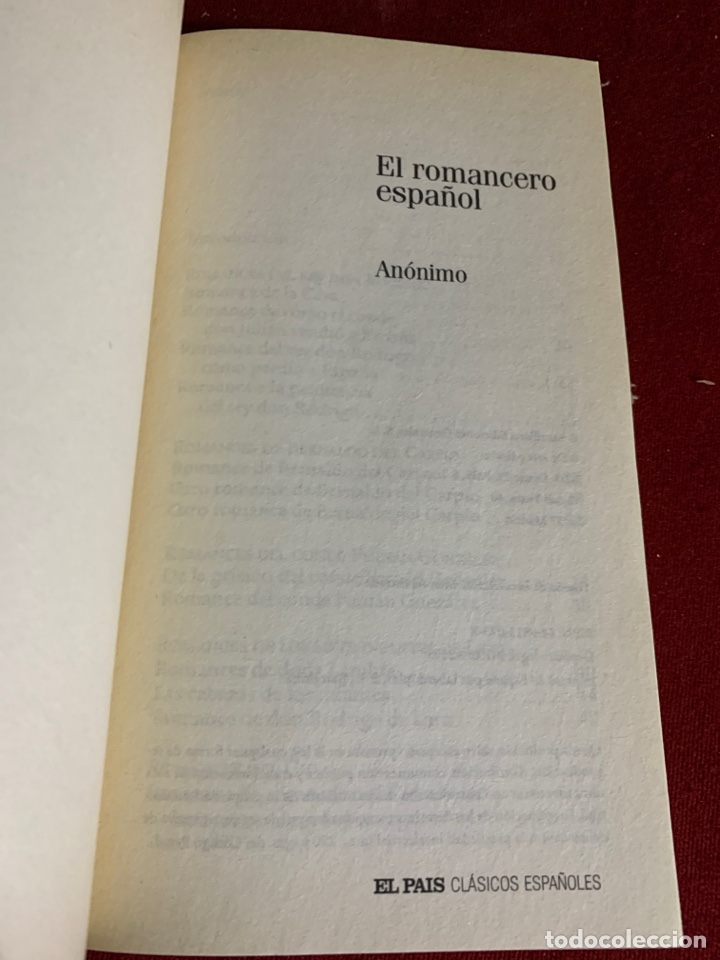 Libros de segunda mano: El romancero espa&ntilde;ol. An&oacute;nimo. - Foto 5