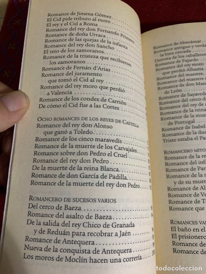 Libros de segunda mano: El romancero espa&ntilde;ol. An&oacute;nimo. - Foto 7