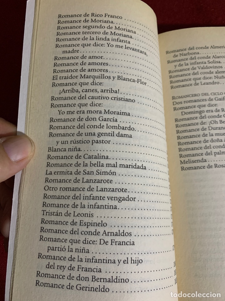 Libros de segunda mano: El romancero espa&ntilde;ol. An&oacute;nimo. - Foto 9