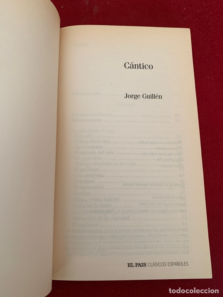 Libros de segunda mano: C&aacute;ntico. Jorge Guill&eacute;n. - Foto 4