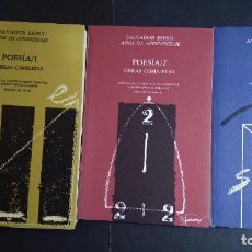 Libros de segunda mano: POESIA- OBRAS COMPLETAS SALVADOR ESPRIU - EDICIÓN BILINGUE. Lote 319751628
